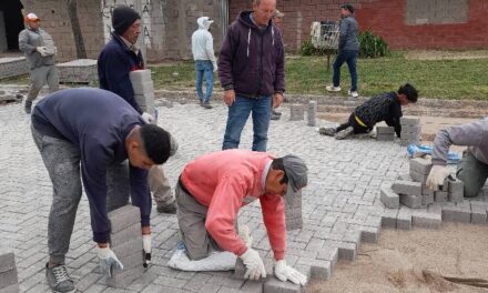 Chaján: Avanzan las obras de adoquinado y de instalación de gas natural