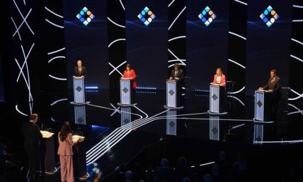 Los cinco candidatos presidenciales hicieron referencia en el debate al conflicto en Medio Oriente