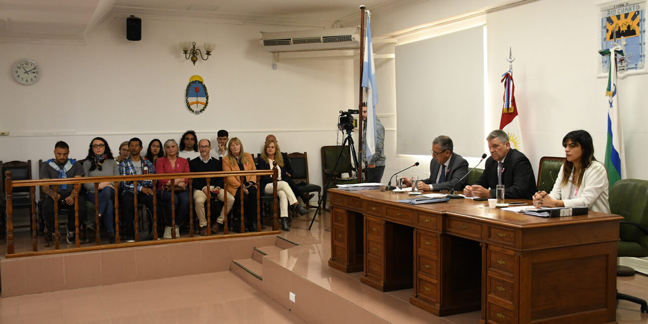 El Concejo Deliberante apoya a la UNRC en su pronunciamiento en defensa de la educación pública