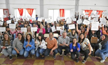 Río Cuarto: entregaron 60 certificados de Trama Emprendedora a mujeres de Banda Norte