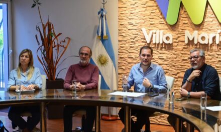 Villa María:  comienza la creación del Parque Lineal Sustentable de los cuatro bulevares