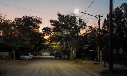 Río Tercero: nuevas luminarias led en calle Blas Parera