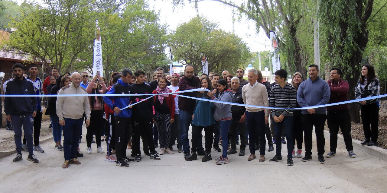 Villa Carlos Paz: se inauguraron obras en Barrio Costa Azul