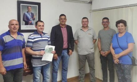 Villa Nueva: Bomberos Voluntarios recibieron un aporte económico para su nuevo cuartel