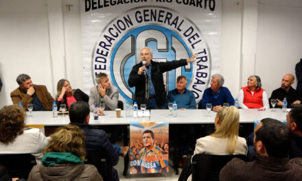 Masiva convocatoria de dirigentes del Sur de Córdoba en Río Cuarto en apoyo a Sergio Massa