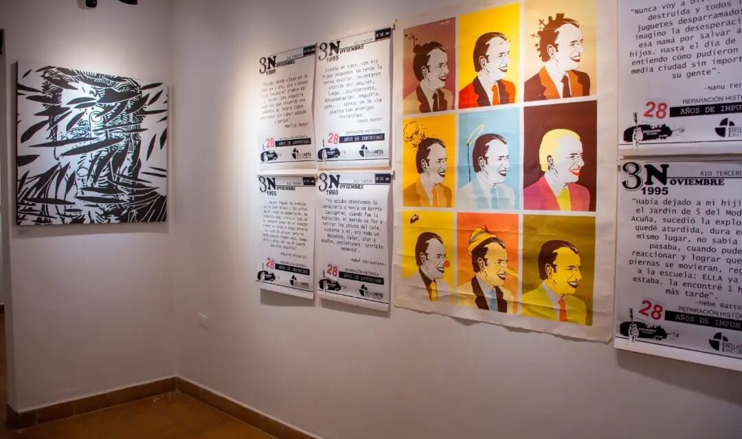 Río Tercero: se inauguró la muestra de arte “Explotar porque sí – memoria creativa”