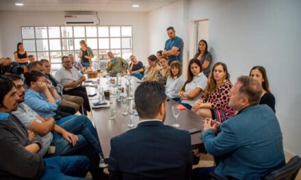 Río Tercero: El rector de la UNRT se reunió con empresarios del Parque Industrial