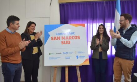 San Marcos Sud tiene su nuevo centro RAAC