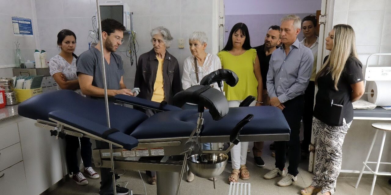 Villa Carlos Paz: el Servicio de Obstetricia del Hospital tiene un nuevo sillón de parto