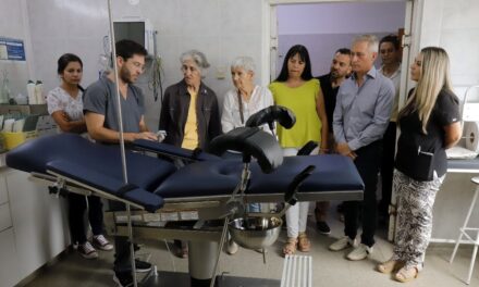Villa Carlos Paz: el Servicio de Obstetricia del Hospital tiene un nuevo sillón de parto