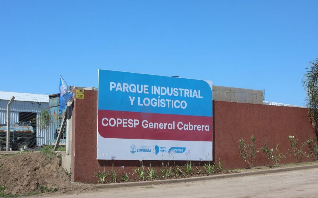 General Cabrera: se inauguró el Parque Industrial