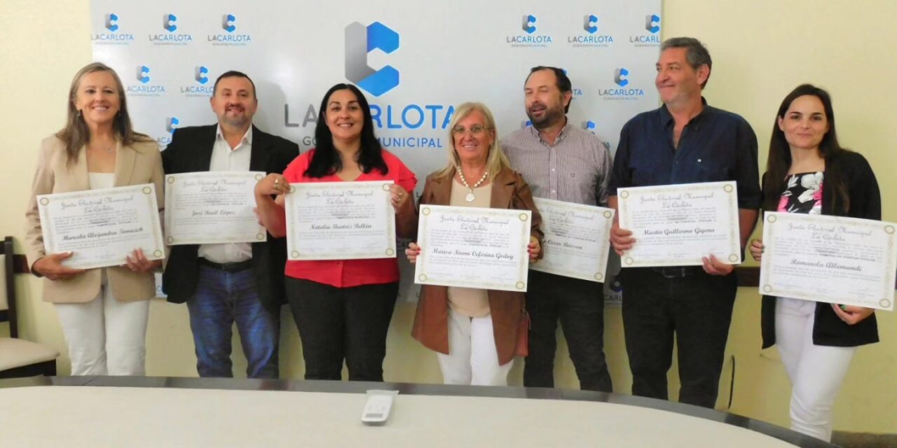 La Carlota: Acto de proclamación de autoridades