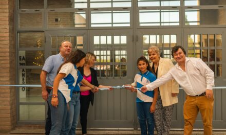 Adelia María: inauguración del nuevo edificio escolar IPEA N° 292 Anexo