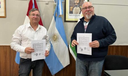 Bulnes y Coronel Moldes firmaron un convenio de trabajo en materia sanitaria