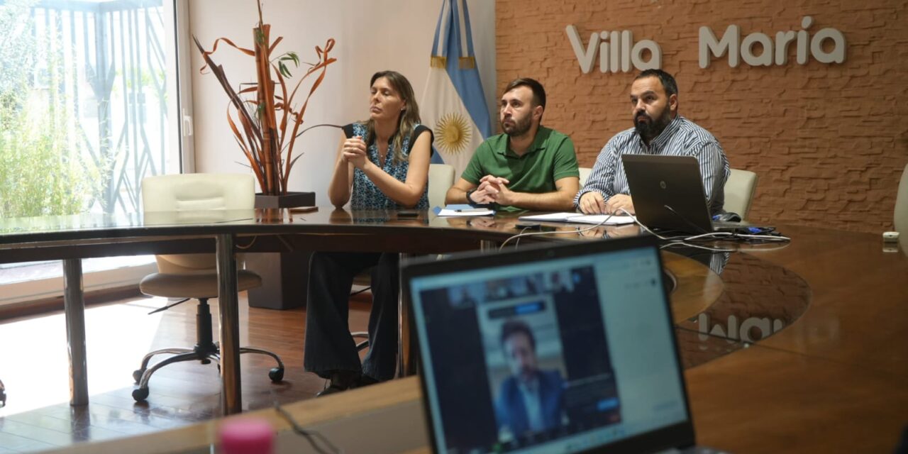 Villa María: el Municipio y Unión Europea avanzan en la construcción de una agenda conjunta