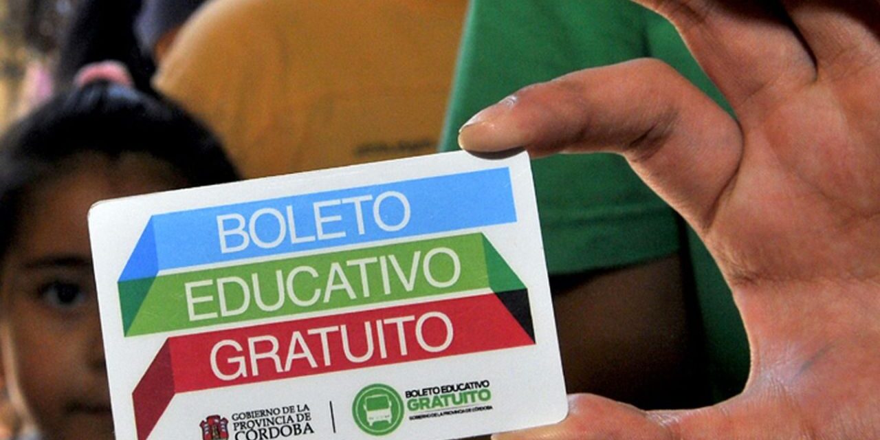 Se encuentra disponible el pago del Boleto Educativo Rural en Adelia María