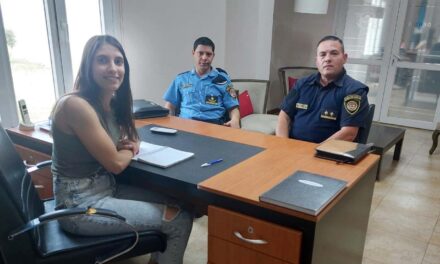La Cautiva: se realizó una reunión institucional con la policía provincial
