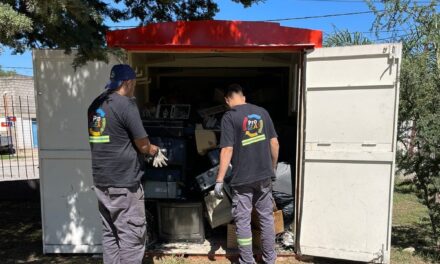 Villa Carlos Paz: se realizó un nuevo retiro de residuos electrónicos