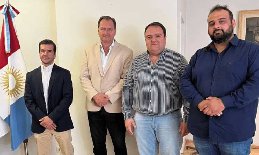 Berrotarán: gestiones para la obra de conexión de gas natural en el Parque Industrial