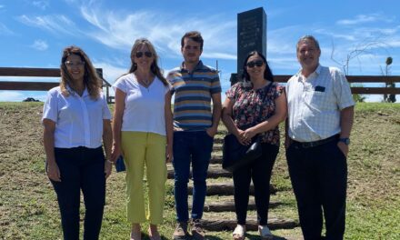 La intendenta de La Carlota visitó el Complejo Ambiental de General Deheza