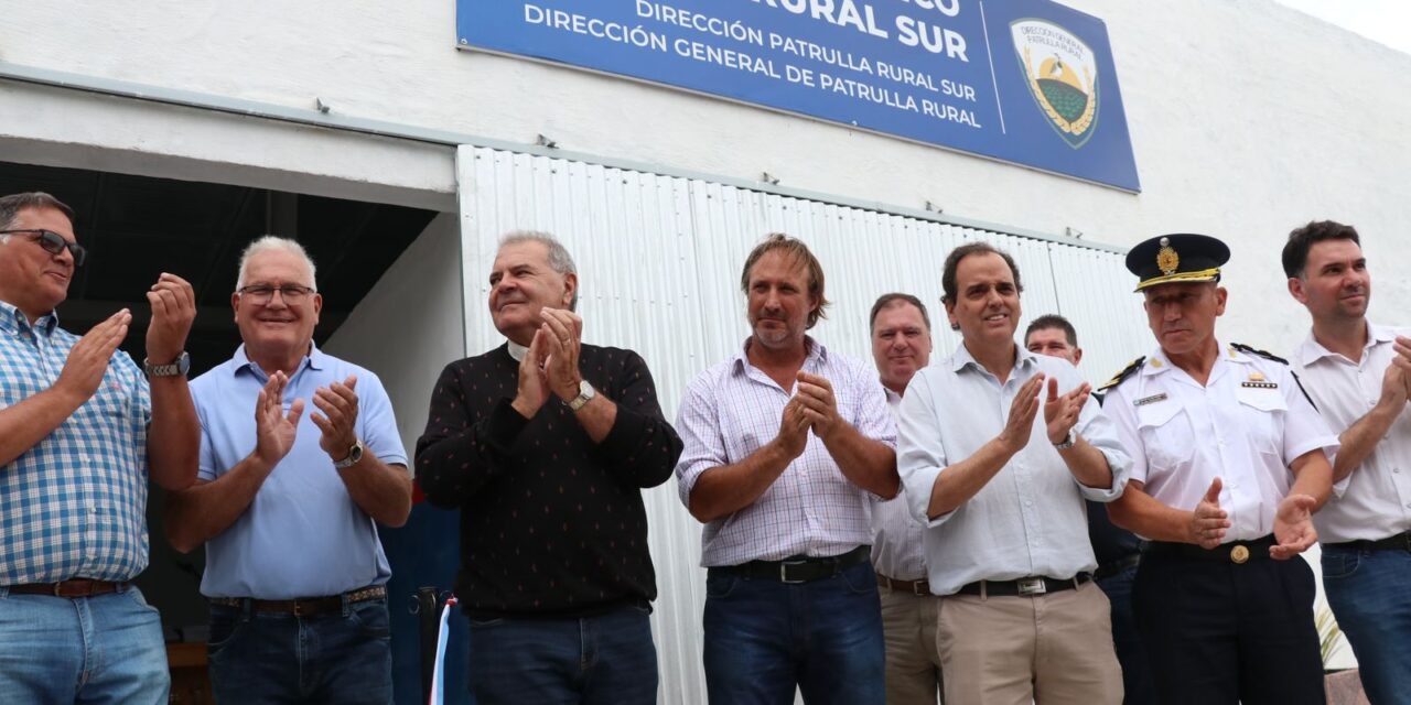 Río Cuarto: se inauguró el primer taller mecánico para patrullas rurales