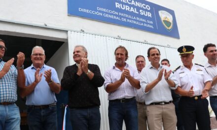 Río Cuarto: se inauguró el primer taller mecánico para patrullas rurales