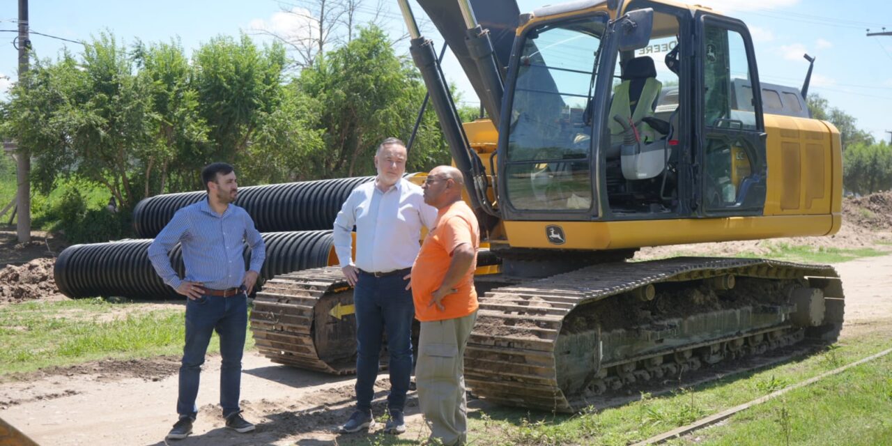 Villa María: Accastello supervisó diversos frentes de obra y destacó que «los barrios son prioridad»