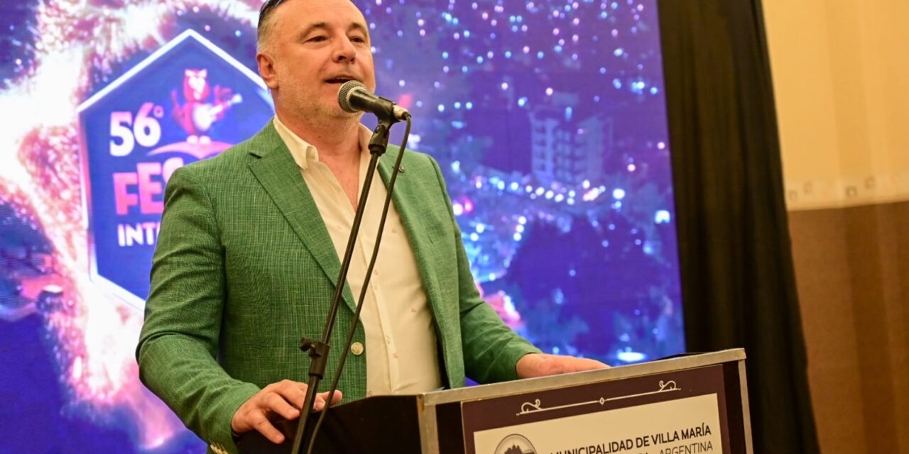 Accastello presentó la 56° edición del Festival Internacional de Peñas