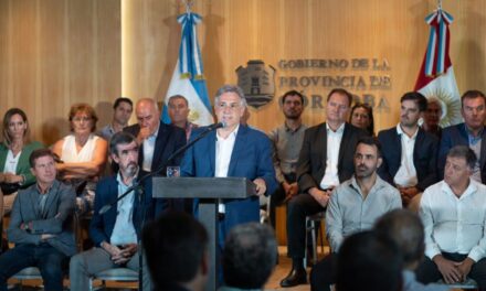 Llaryora: “Les pido a todos nuestros legisladores que no voten ninguna retención”