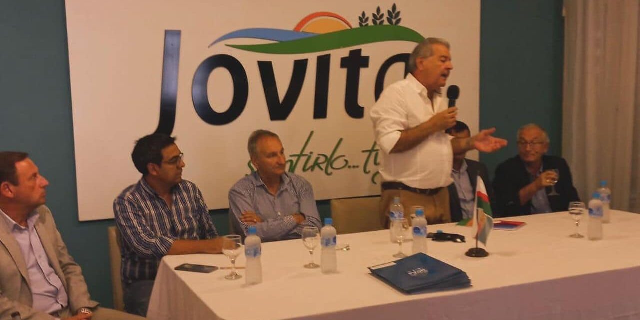 En Jovita, Busso entregó 40 aportes del Programa Buenas Practicas Agropecuarias