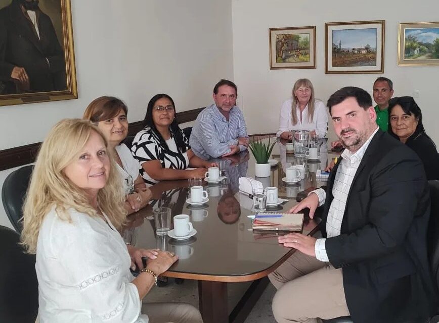 UNRC: el intendente de Laboulaye se reunió con la rectora Marisa Rovera