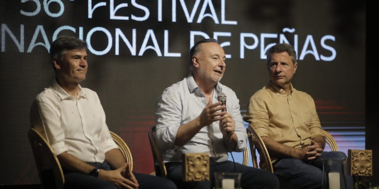Los Intendentes de Córdoba y San Francisco participaron del Festival Internacional de Peñas
