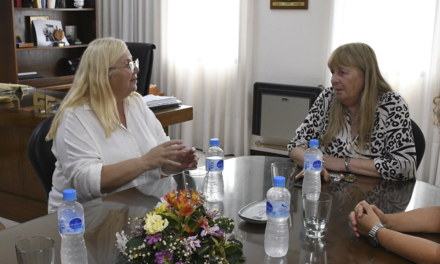 UNRC: autoridades rectorales se reunieron con la intendenta de Alcira Gigena