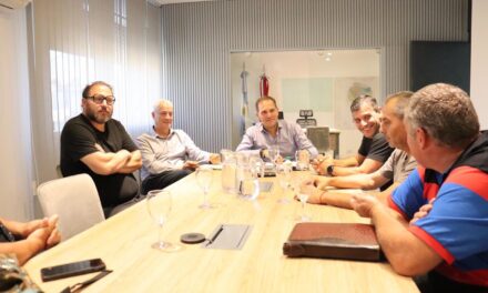 Italó: Reunión con el Ministro de Cooperativas y Mutuales de la provincia
