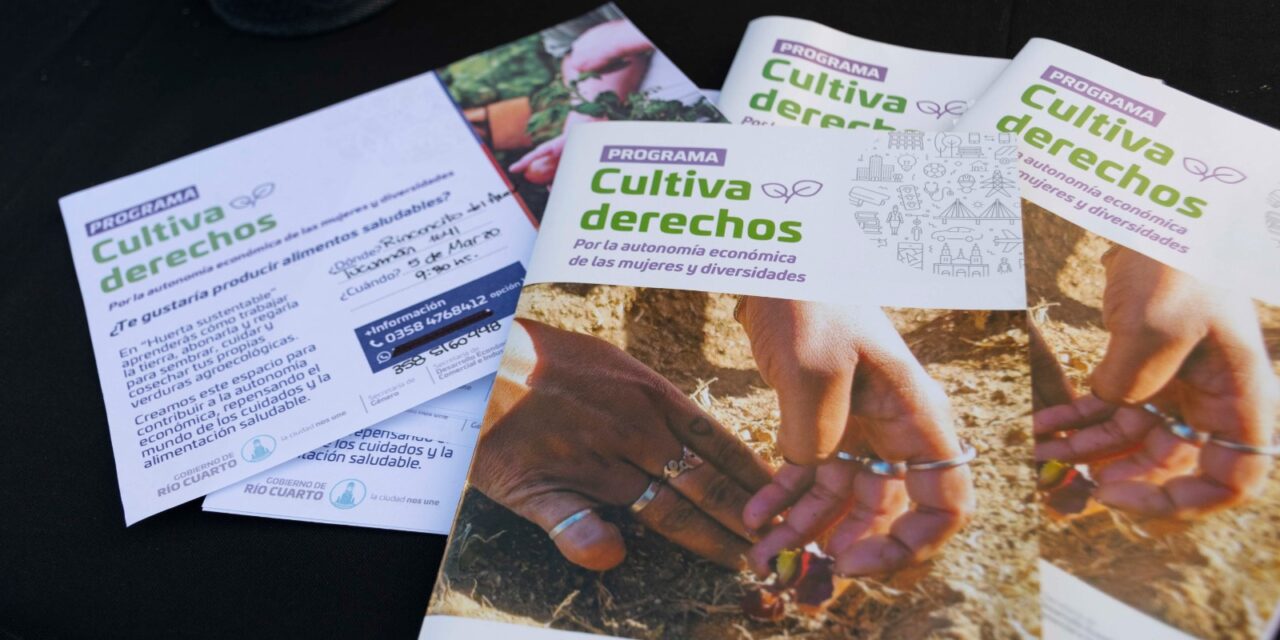 Río Cuarto: destacan la consolidación del programa “Cultiva Derecho”