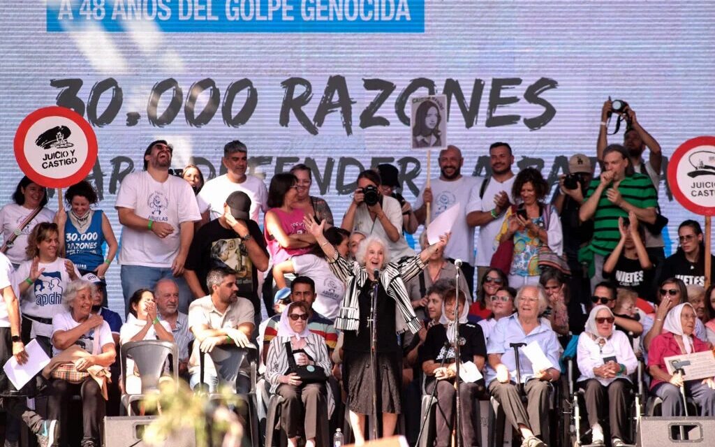 Unas 400.000 personas marcharon en Buenos Aires, en el primer 24 de Marzo de un gobierno negacionista