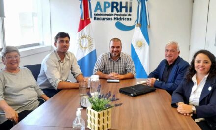 Alejandro Roca: Etcheverry se reunió con autoridades de Recursos Hídricos y el Ministerio de Salud