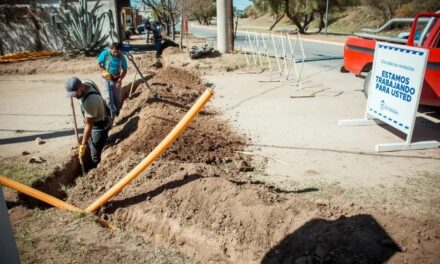 Río Tercero: finalizó la primera etapa de la obra de gas natural en Barrio Cerino