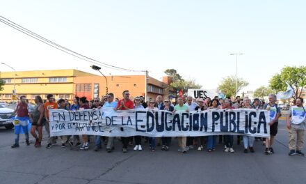 La UNRC encabezará la marcha nacional del 23 de abril en Río Cuarto