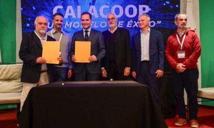 La Provincia firmó un acuerdo con la Unión de Cooperativas de Calamuchita Calacoop