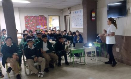 Pincén: Jornada de prevención de ITS en el Colegio Secundario