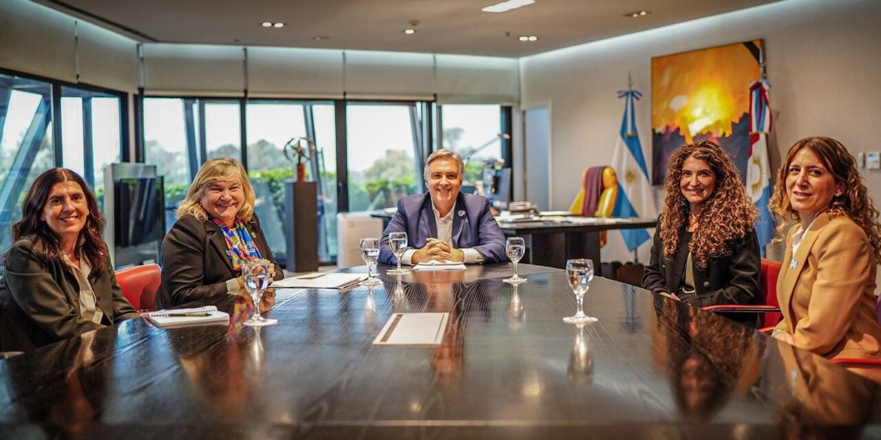 Llaryora recibió a la directora regional de ONU Mujeres