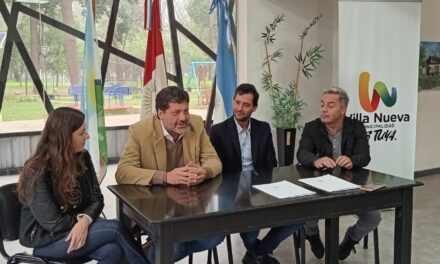 Villa Nueva y la UNVM firmaron un convenio de prácticas profesionales