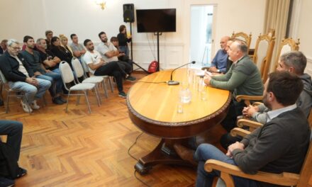Villa María: Accastello se reunió con representantes de instituciones deportivas