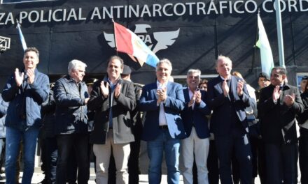 Río Cuarto: Llaryora inauguró la sede de la Fuerza Policial Antinarcotráfico