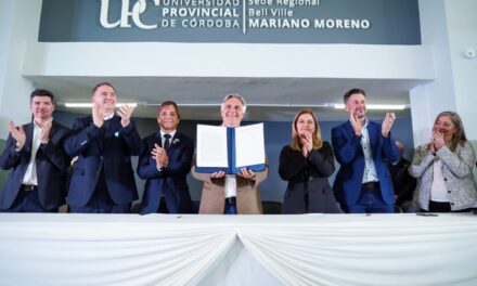 Llaryora puso en marcha el Plan de Regionalización de la Universidad Provincial de Córdoba