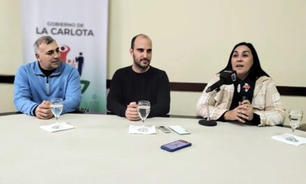 La Carlota: Visitó la ciudad el Presidente de la Agencia Córdoba Joven