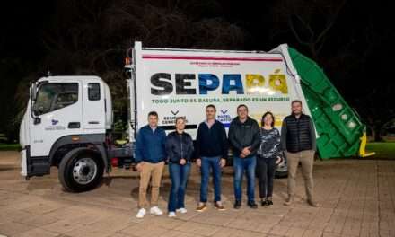 General Cabrera: invierten $115 millones en un nuevo camión recolector de residuos