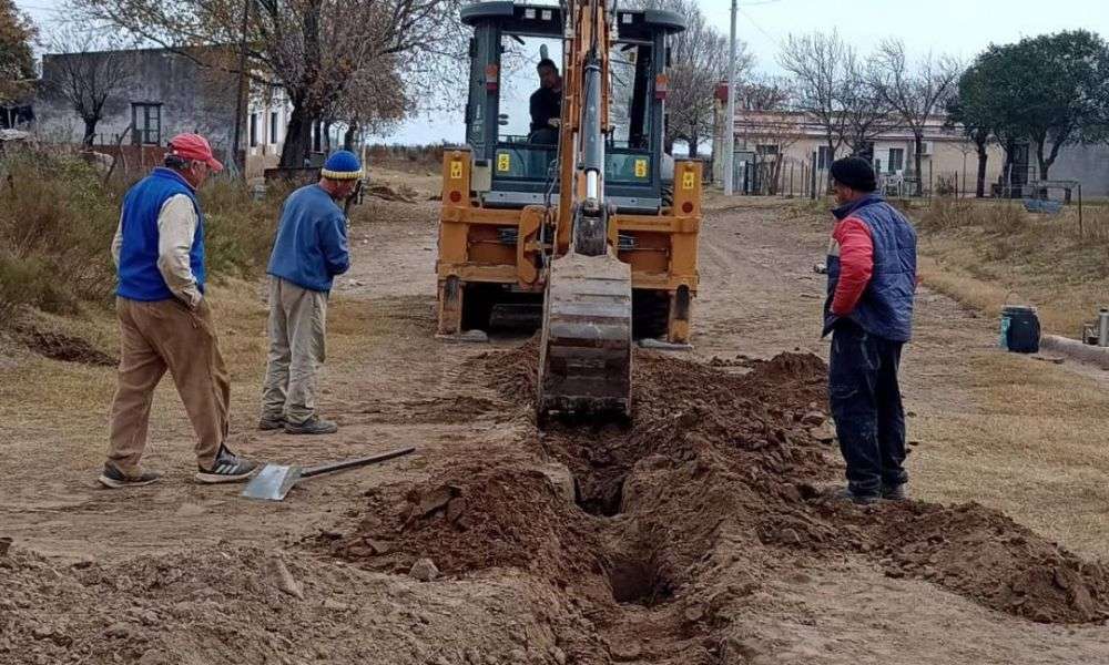 La Cautiva: culminó la obra de ampliación del sistema cloacal