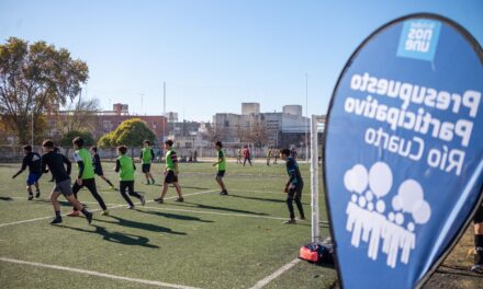 Río Cuarto: El Festival Deportivo Joven convocó a decenas de estudiantes secundarios en el Centro 11